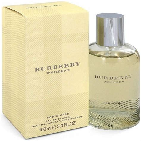 burberry weekend 3.4 oz women's perfume|burberry weekend for women 30ml.